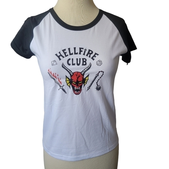 Stranger Things Hellfire club t shirt nwot - Picture 1 of 4
